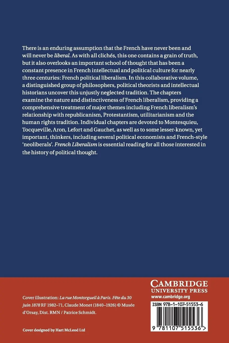 Rückseite: 9781107515536 | French Liberalism from Montesquieu to the Present Day | Taschenbuch