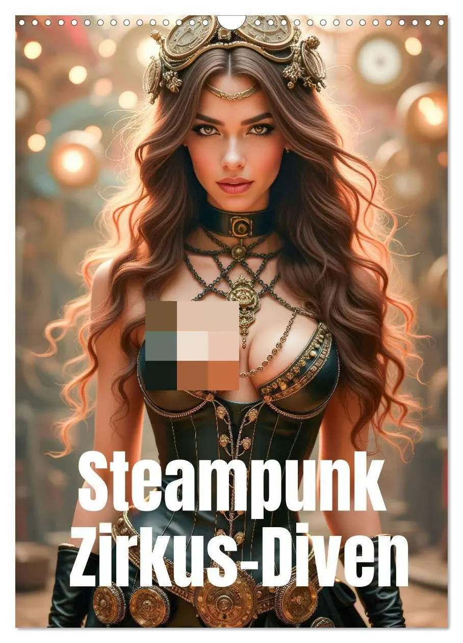 Cover: 9783457265536 | Steampunk Zirkus-Diven (Wandkalender 2026 DIN A3 hoch), CALVENDO...