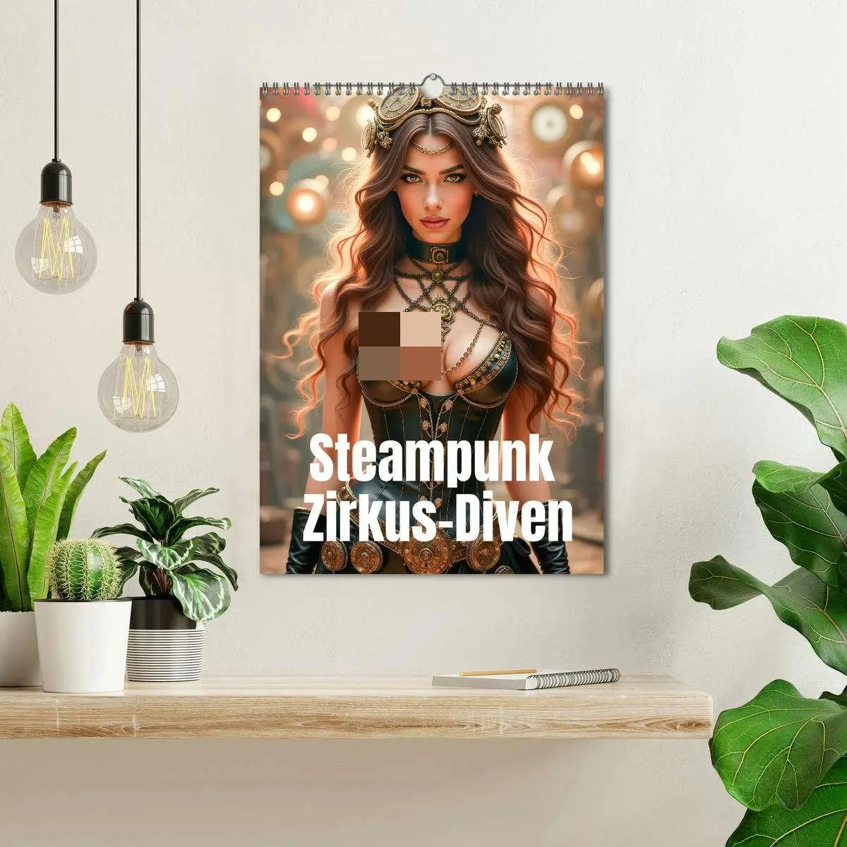 Bild: 9783457265536 | Steampunk Zirkus-Diven (Wandkalender 2026 DIN A3 hoch), CALVENDO...