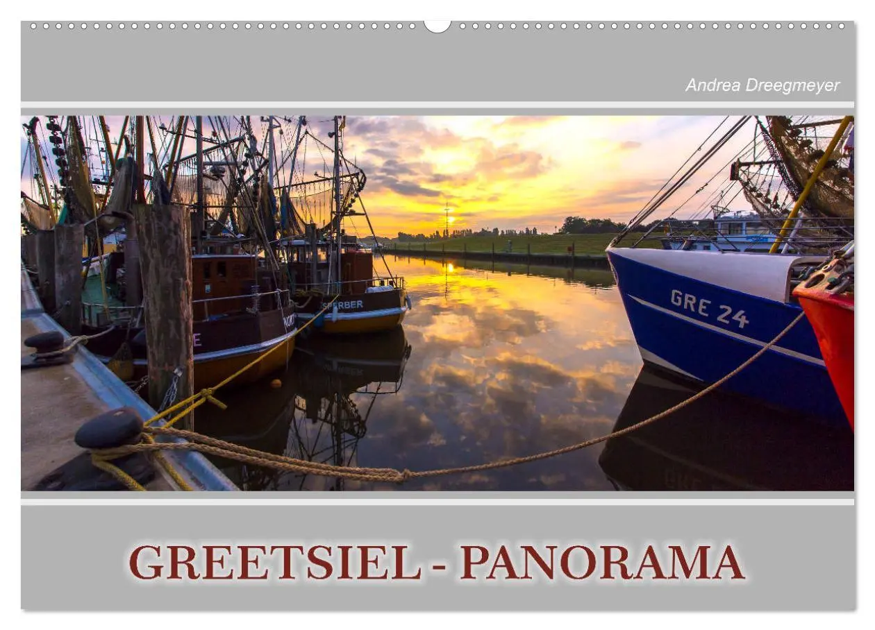 Cover: 9783457885536 | Greetsiel-Panorama (Wandkalender 2026 DIN A2 quer), CALVENDO...