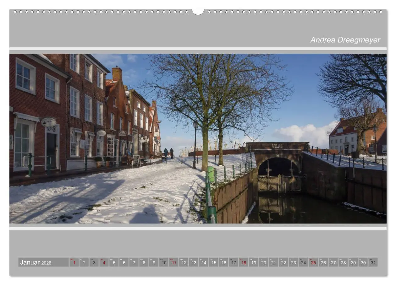 Bild: 9783457885536 | Greetsiel-Panorama (Wandkalender 2026 DIN A2 quer), CALVENDO...