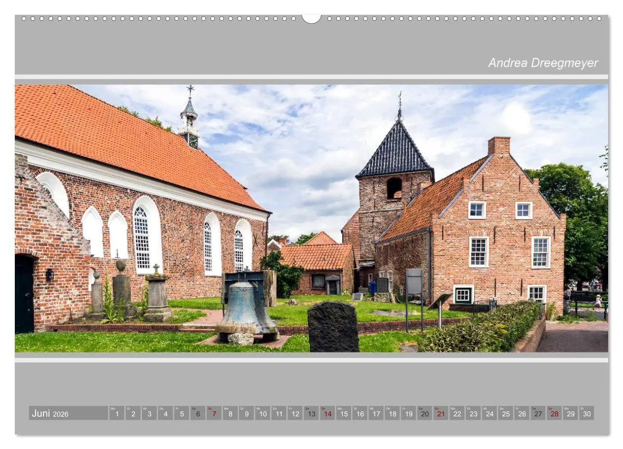 Bild: 9783457885536 | Greetsiel-Panorama (Wandkalender 2026 DIN A2 quer), CALVENDO...