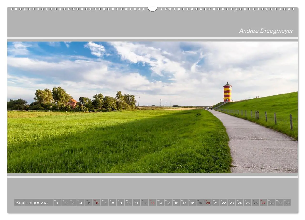 Bild: 9783457885536 | Greetsiel-Panorama (Wandkalender 2026 DIN A2 quer), CALVENDO...