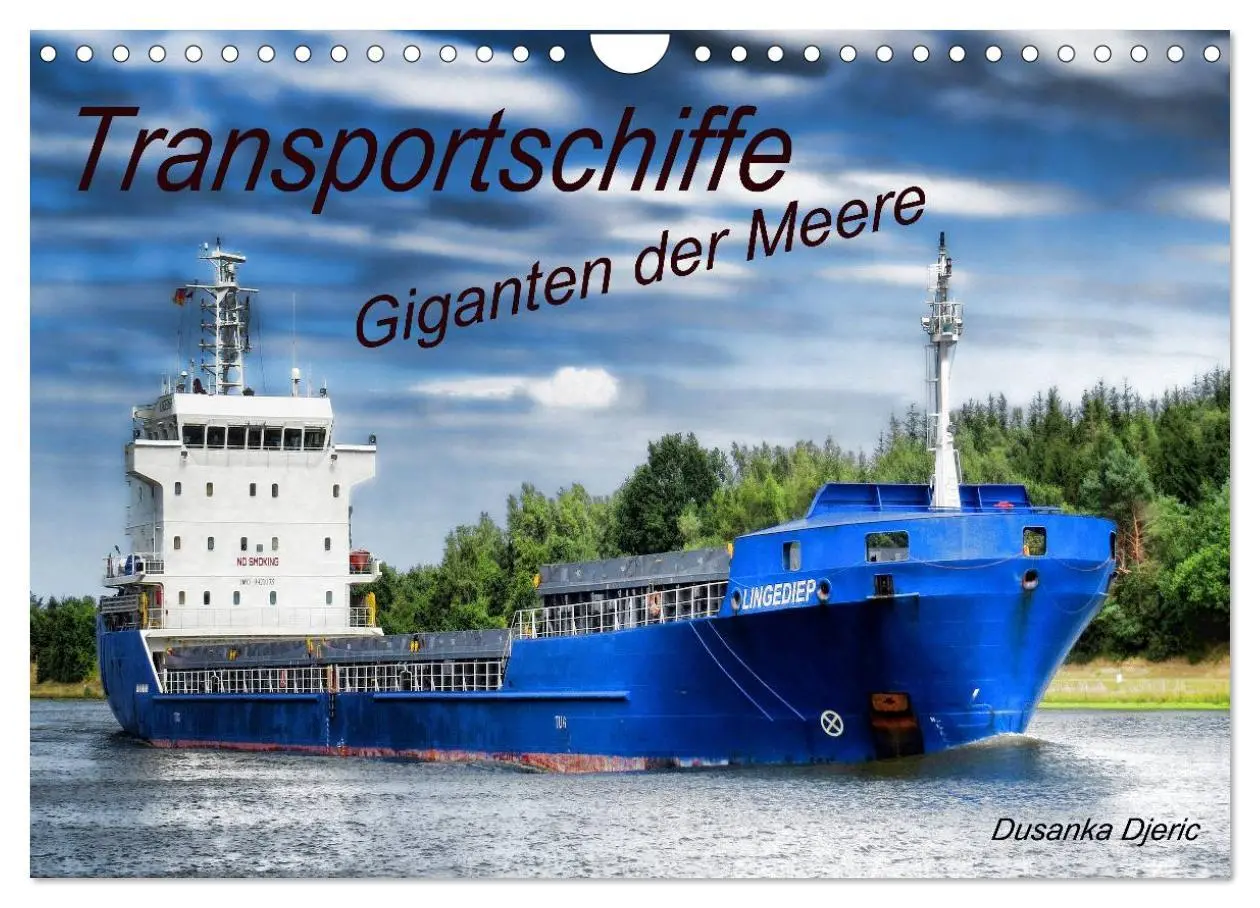 Cover: 9783516045536 | Transportschiffe Giganten der Meere (Wandkalender 2026 DIN A4...