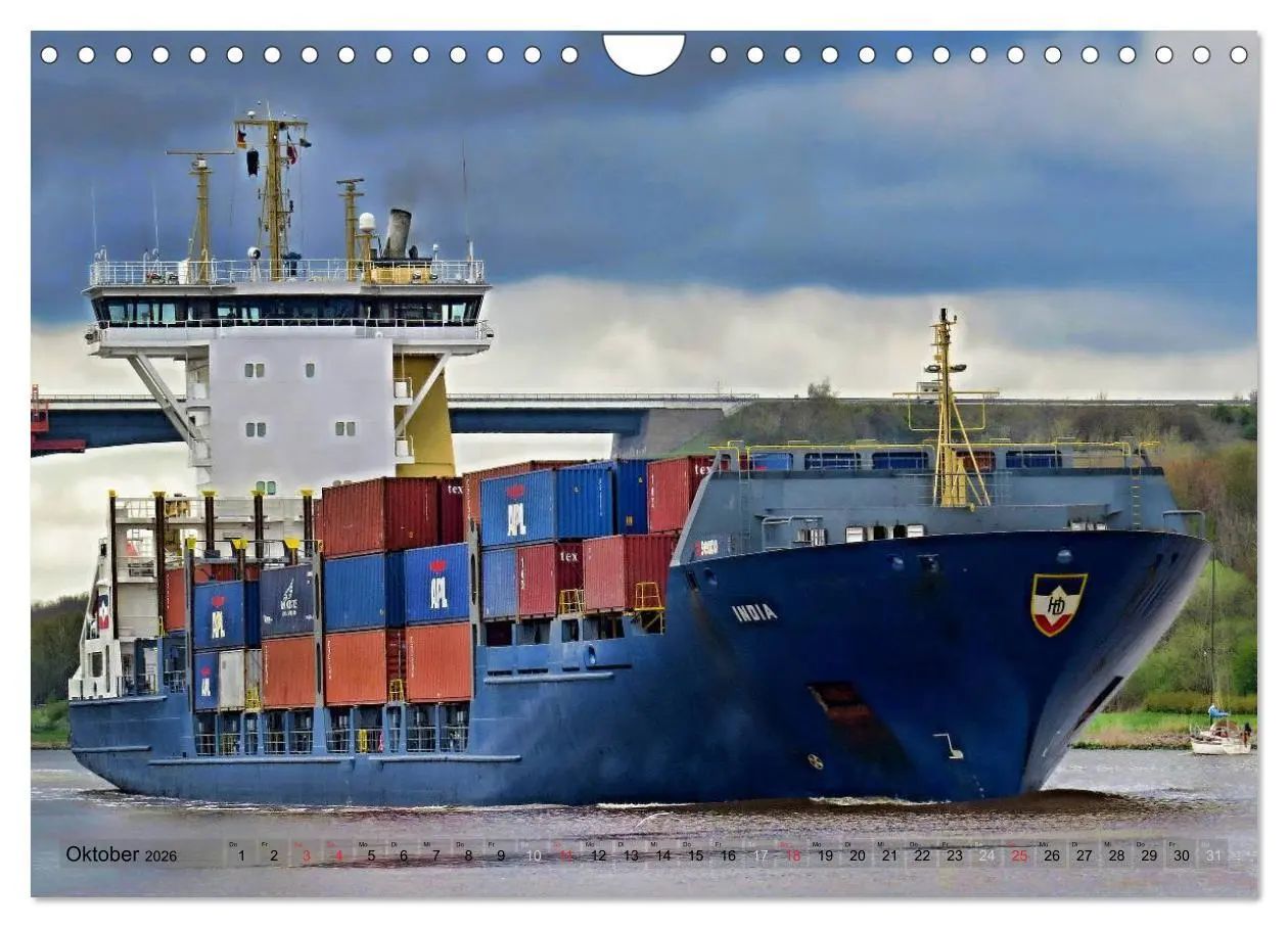 Bild: 9783516045536 | Transportschiffe Giganten der Meere (Wandkalender 2026 DIN A4...