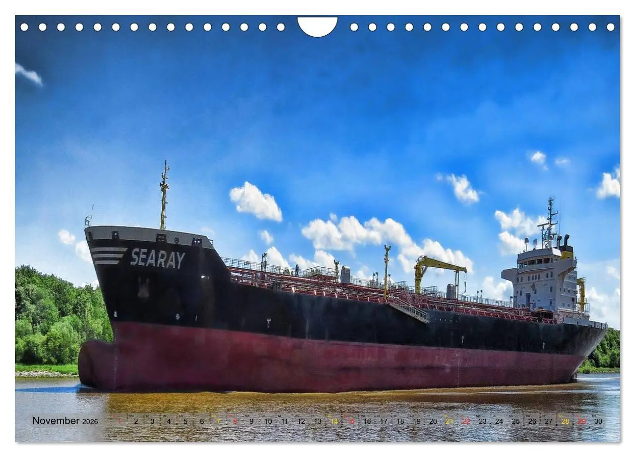 Bild: 9783516045536 | Transportschiffe Giganten der Meere (Wandkalender 2026 DIN A4...