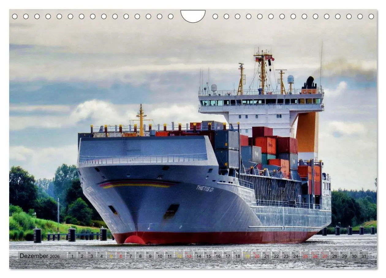 Bild: 9783516045536 | Transportschiffe Giganten der Meere (Wandkalender 2026 DIN A4...