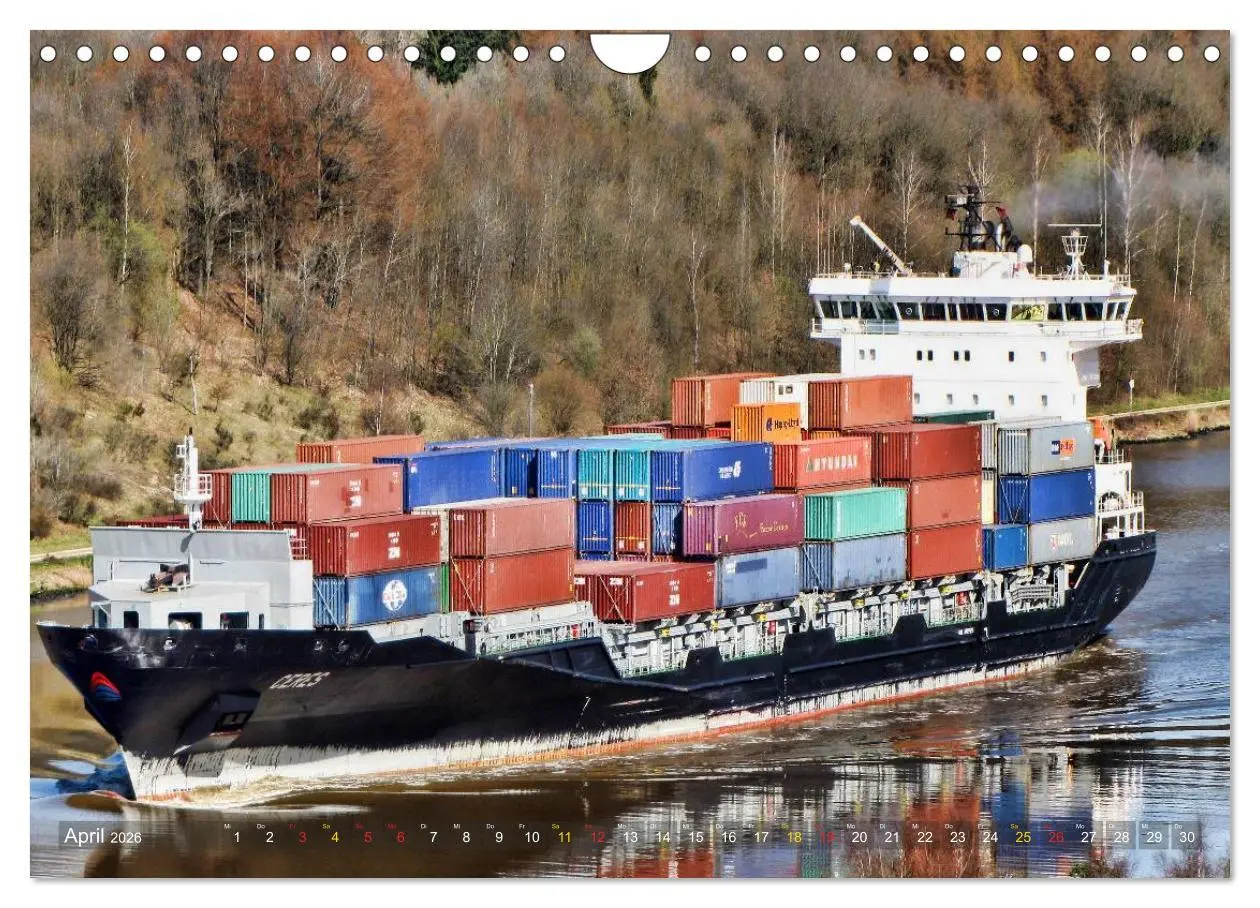 Bild: 9783516045536 | Transportschiffe Giganten der Meere (Wandkalender 2026 DIN A4...