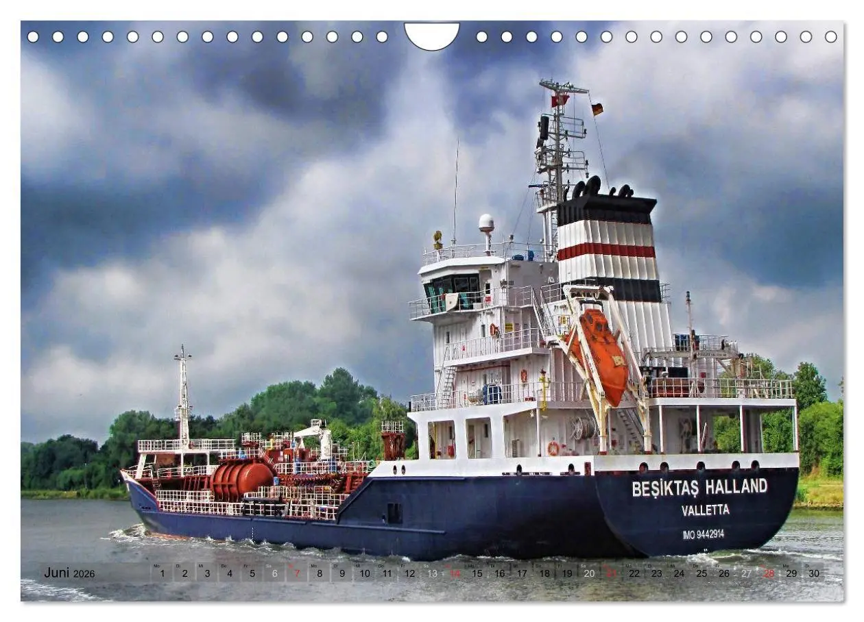 Bild: 9783516045536 | Transportschiffe Giganten der Meere (Wandkalender 2026 DIN A4...