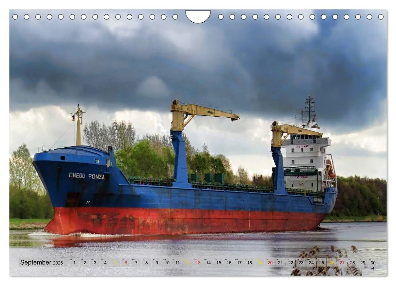 Bild: 9783516045536 | Transportschiffe Giganten der Meere (Wandkalender 2026 DIN A4...