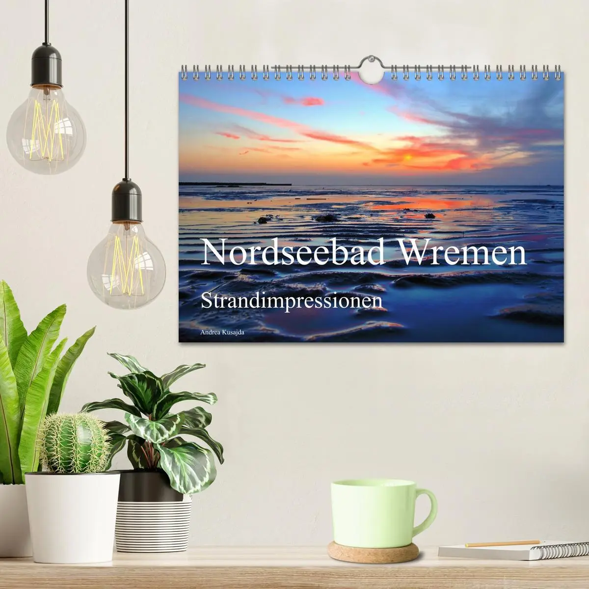 Bild: 9783516115536 | Nordseebad Wremen - Strandimpressionen (Wandkalender 2026 DIN A4...