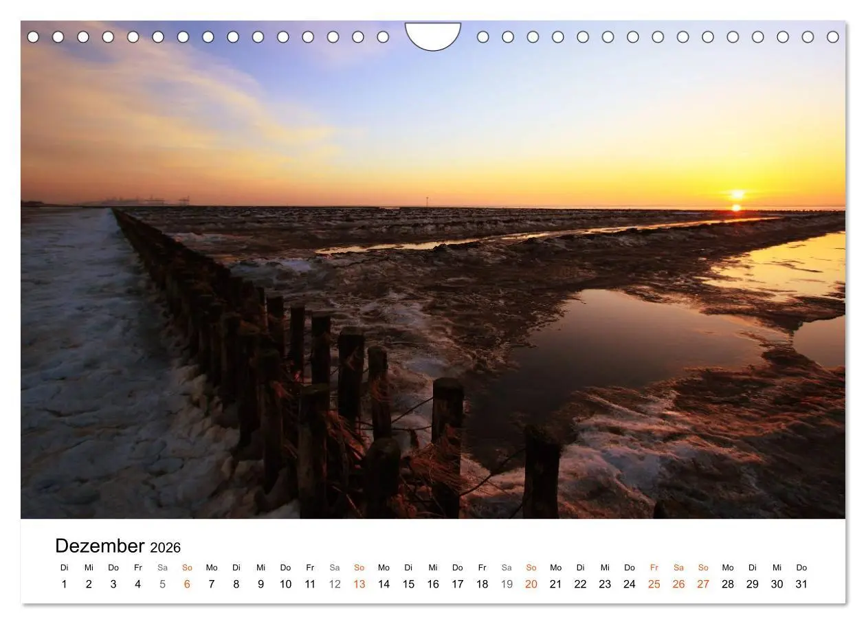 Bild: 9783516115536 | Nordseebad Wremen - Strandimpressionen (Wandkalender 2026 DIN A4...