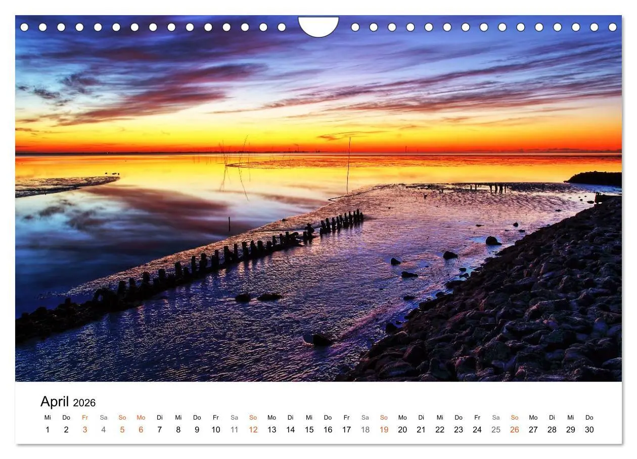 Bild: 9783516115536 | Nordseebad Wremen - Strandimpressionen (Wandkalender 2026 DIN A4...
