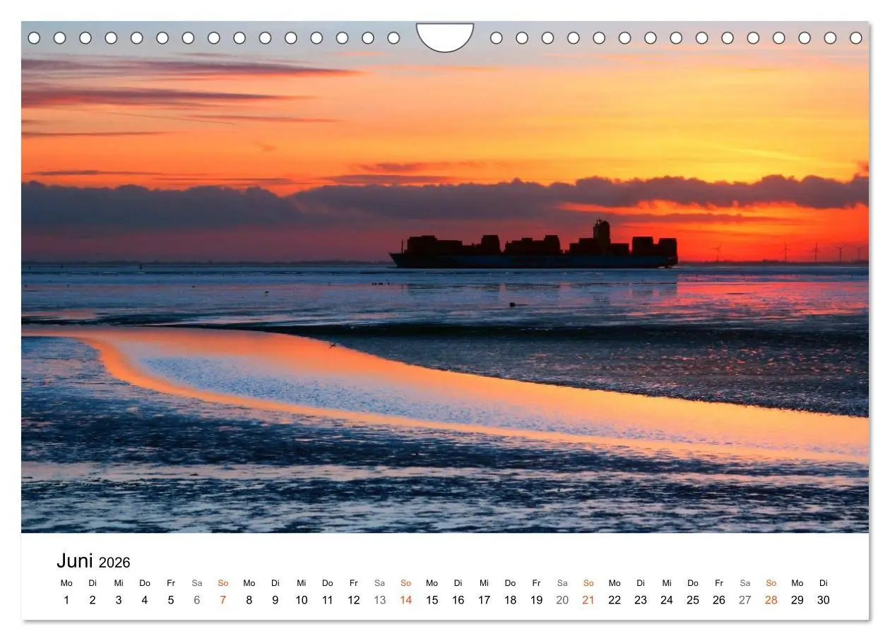 Bild: 9783516115536 | Nordseebad Wremen - Strandimpressionen (Wandkalender 2026 DIN A4...