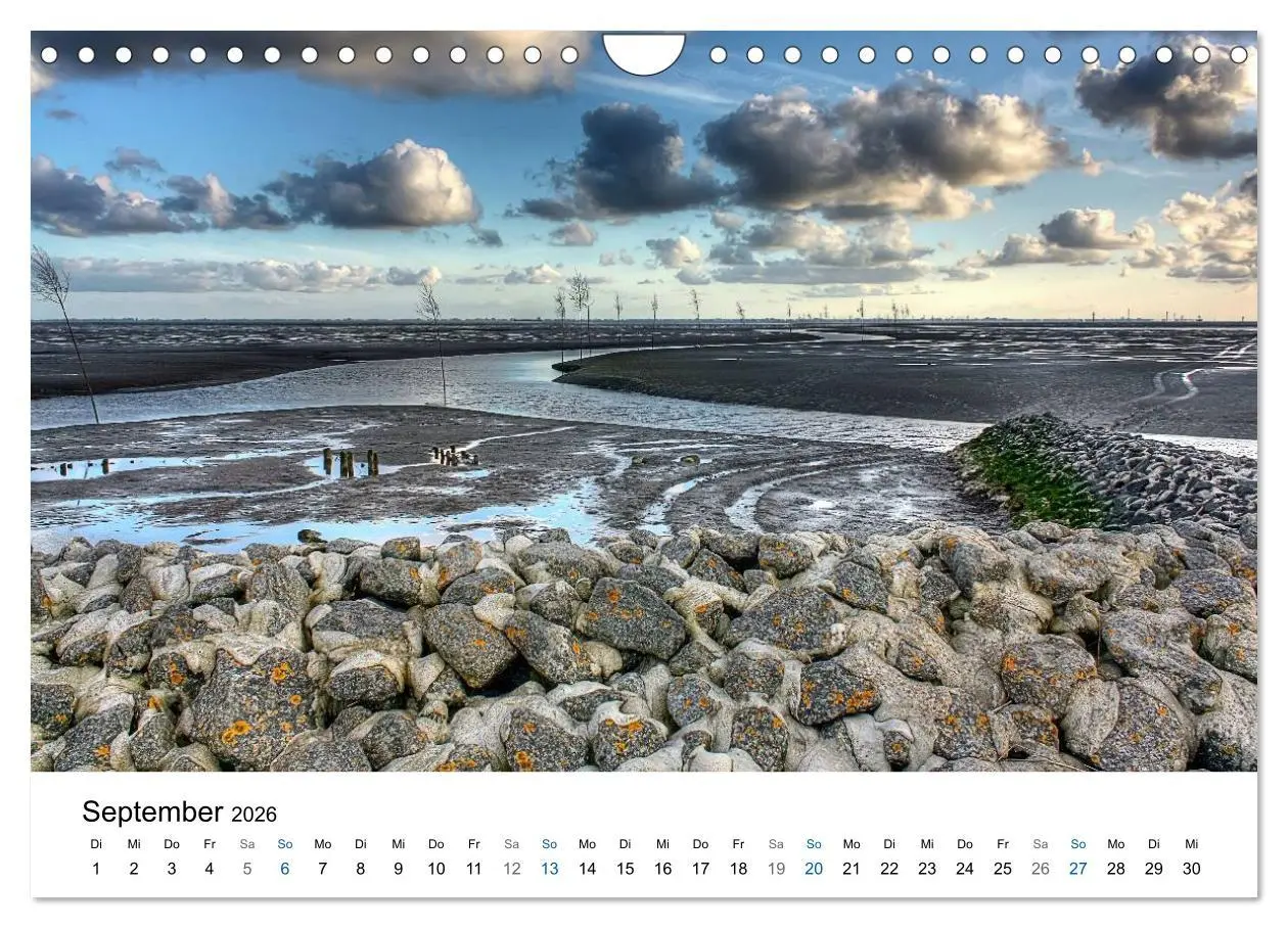 Bild: 9783516115536 | Nordseebad Wremen - Strandimpressionen (Wandkalender 2026 DIN A4...