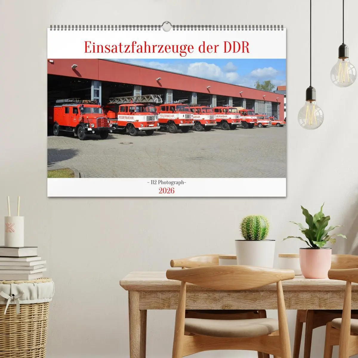 Bild: 9783516285536 | Einsatzfahrzeuge der DDR (Wandkalender 2026 DIN A2 quer), CALVENDO...