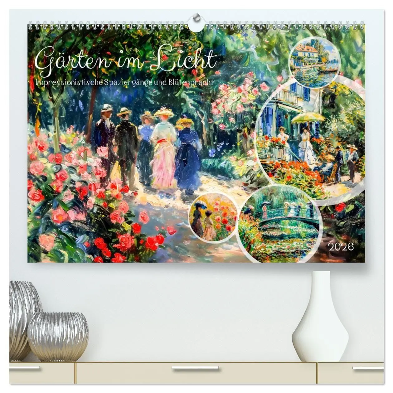 Cover: 9783516665536 | Gärten im Licht - Impressionistische Spaziergänge mit Blütenpracht...