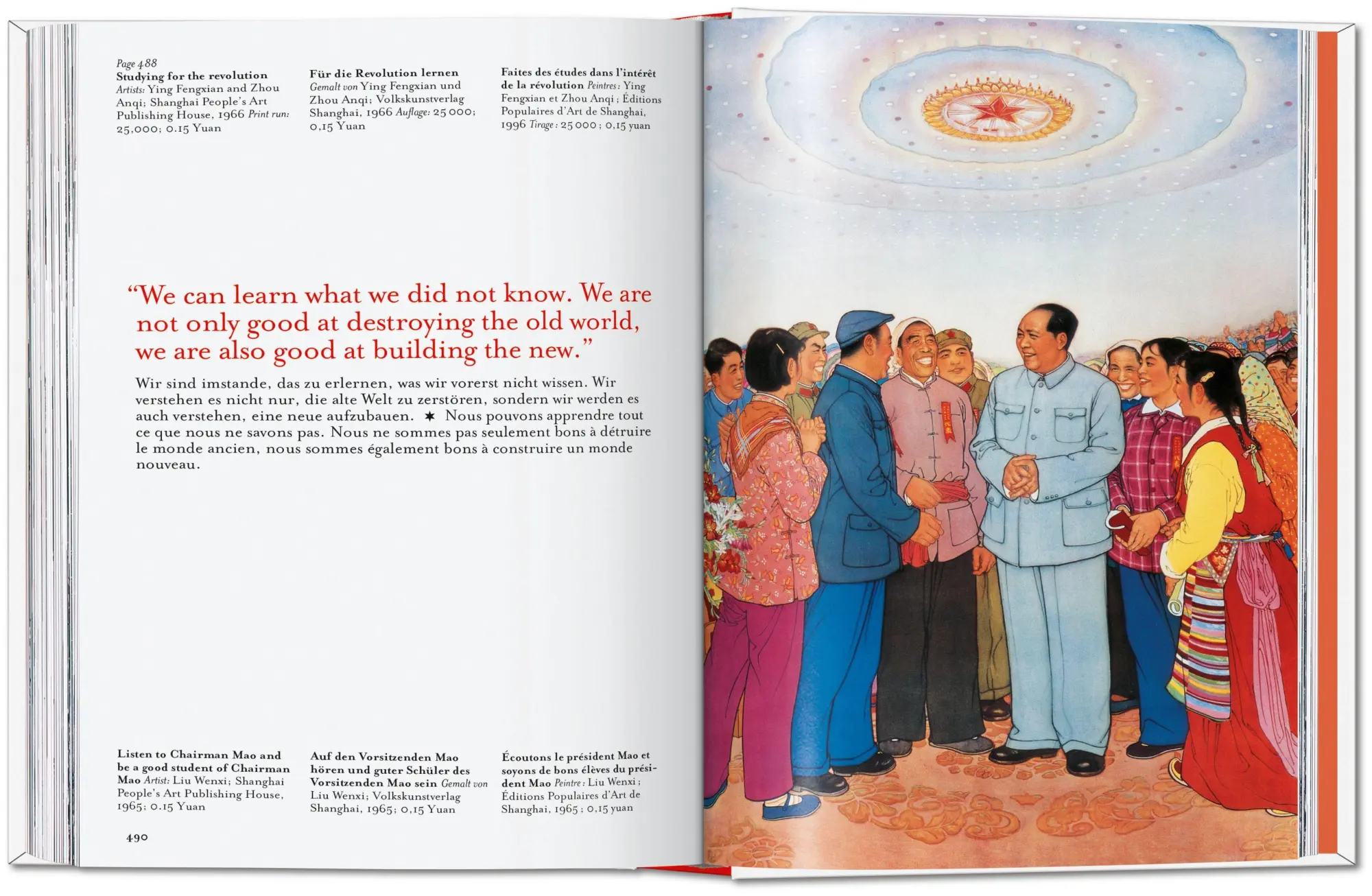 Bild: 9783754405536 | Chinese Propaganda Posters | 45th Ed. | Anchee Min (u. a.) | Buch