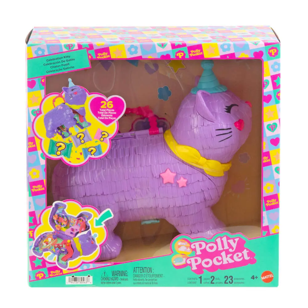 Cover: 194735305636 | Polly Pocket Party Kätzchen Pinata | Fensterkarton | JFT90 | Deutsch