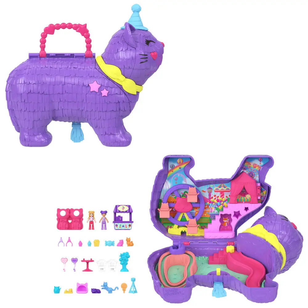 Bild: 194735305636 | Polly Pocket Party Kätzchen Pinata | Fensterkarton | JFT90 | Deutsch