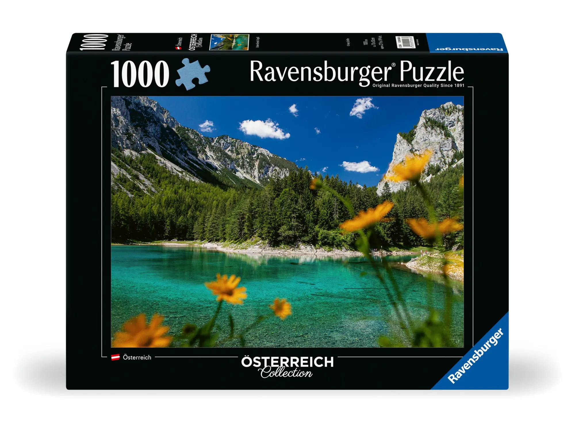 Cover: 4005555005636 | Erwachsenenpuzzle 1000 Teile - Grüner See bei Tragöß | Spiel | Deutsch