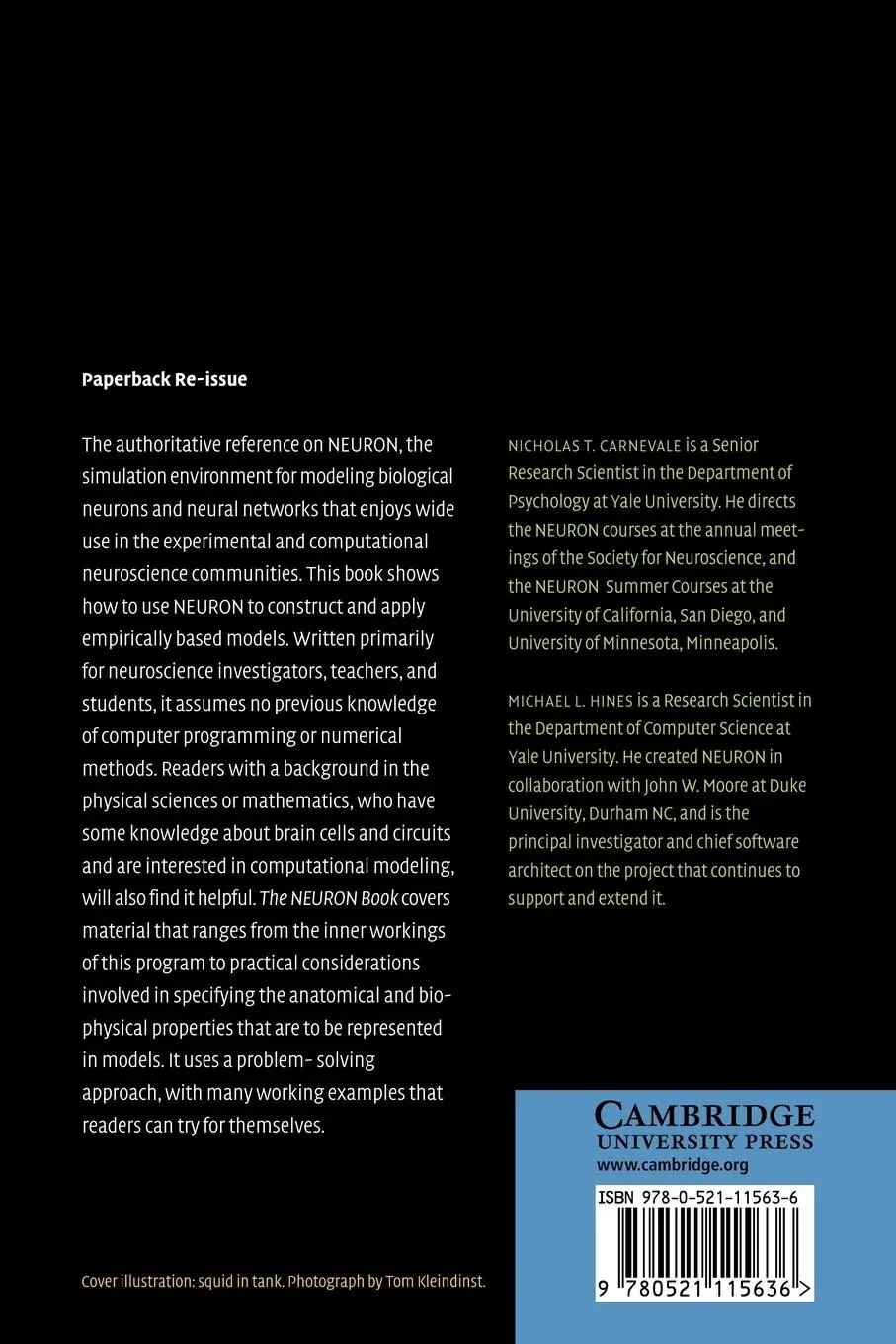 Rückseite: 9780521115636 | The Neuron Book | Nicholas T. Carnevale (u. a.) | Taschenbuch | 2009