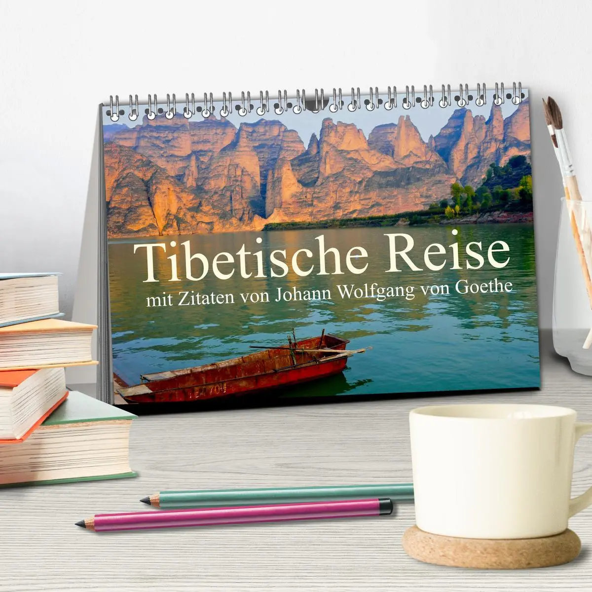 Bild: 9783457635636 | Tibetische Reise mit Zitaten von Johann Wolfgang von Goethe...
