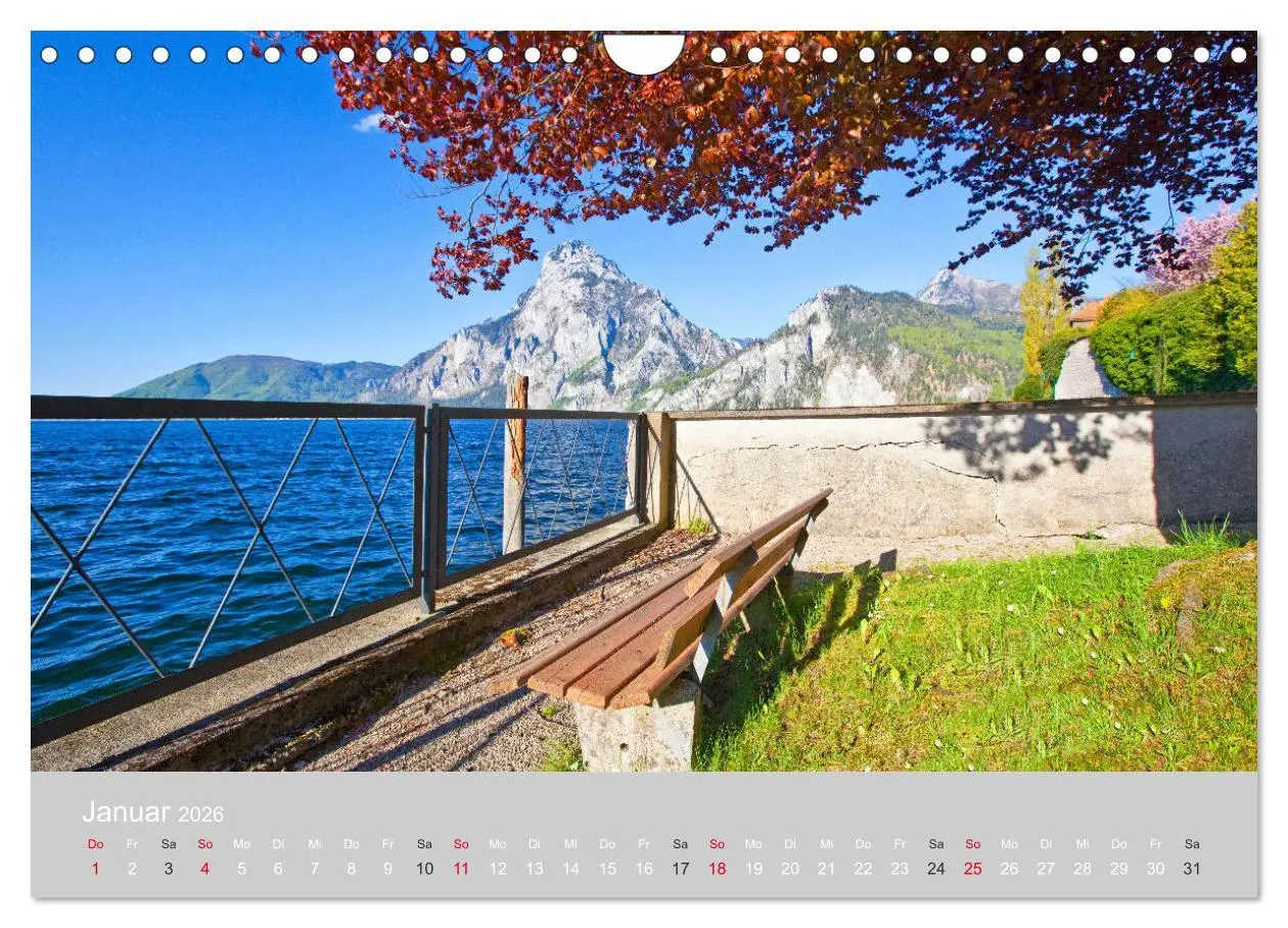 Bild: 9783457875636 | Am schönen Traunsee im Salzkammergut (Wandkalender 2026 DIN A4...