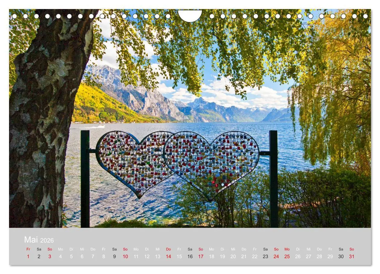 Bild: 9783457875636 | Am schönen Traunsee im Salzkammergut (Wandkalender 2026 DIN A4...
