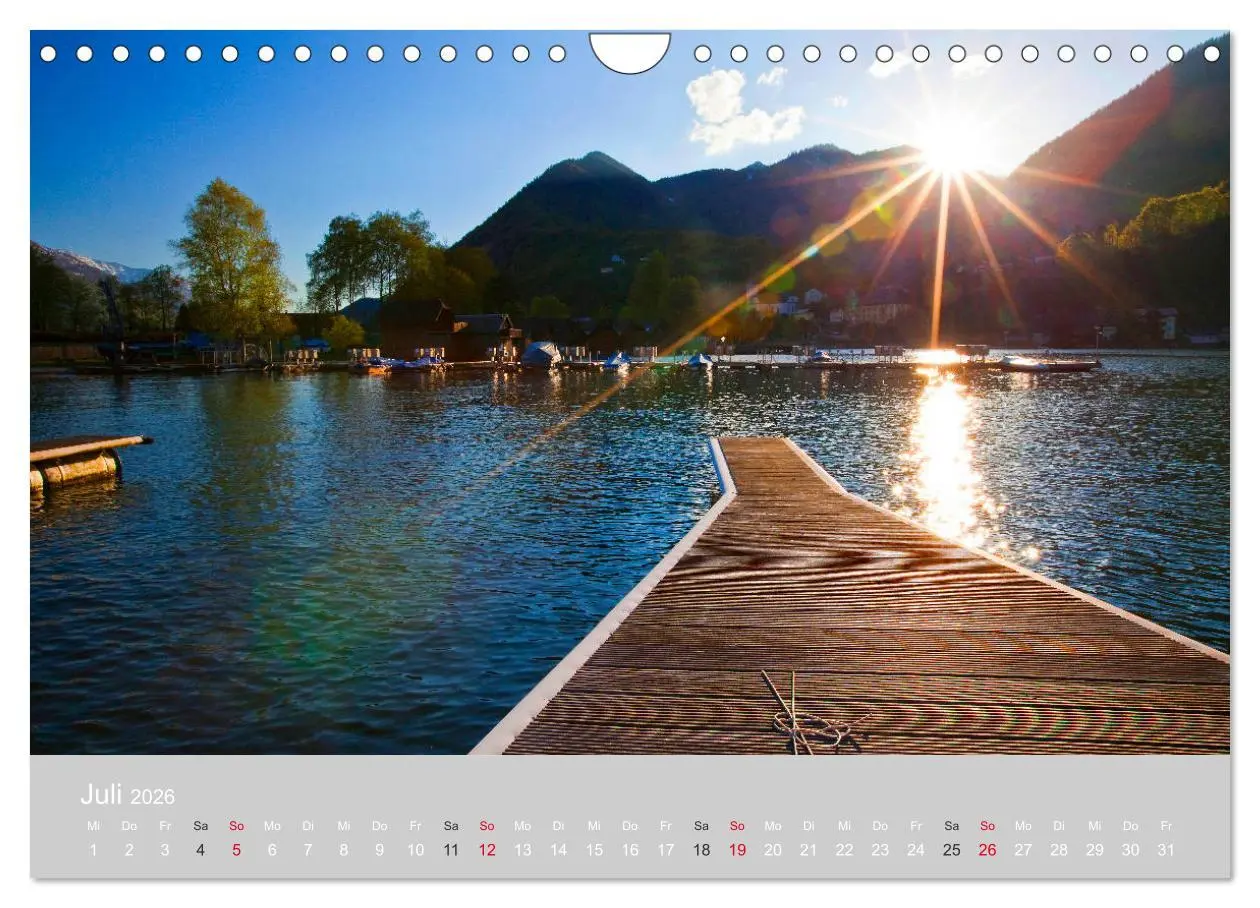 Bild: 9783457875636 | Am schönen Traunsee im Salzkammergut (Wandkalender 2026 DIN A4...