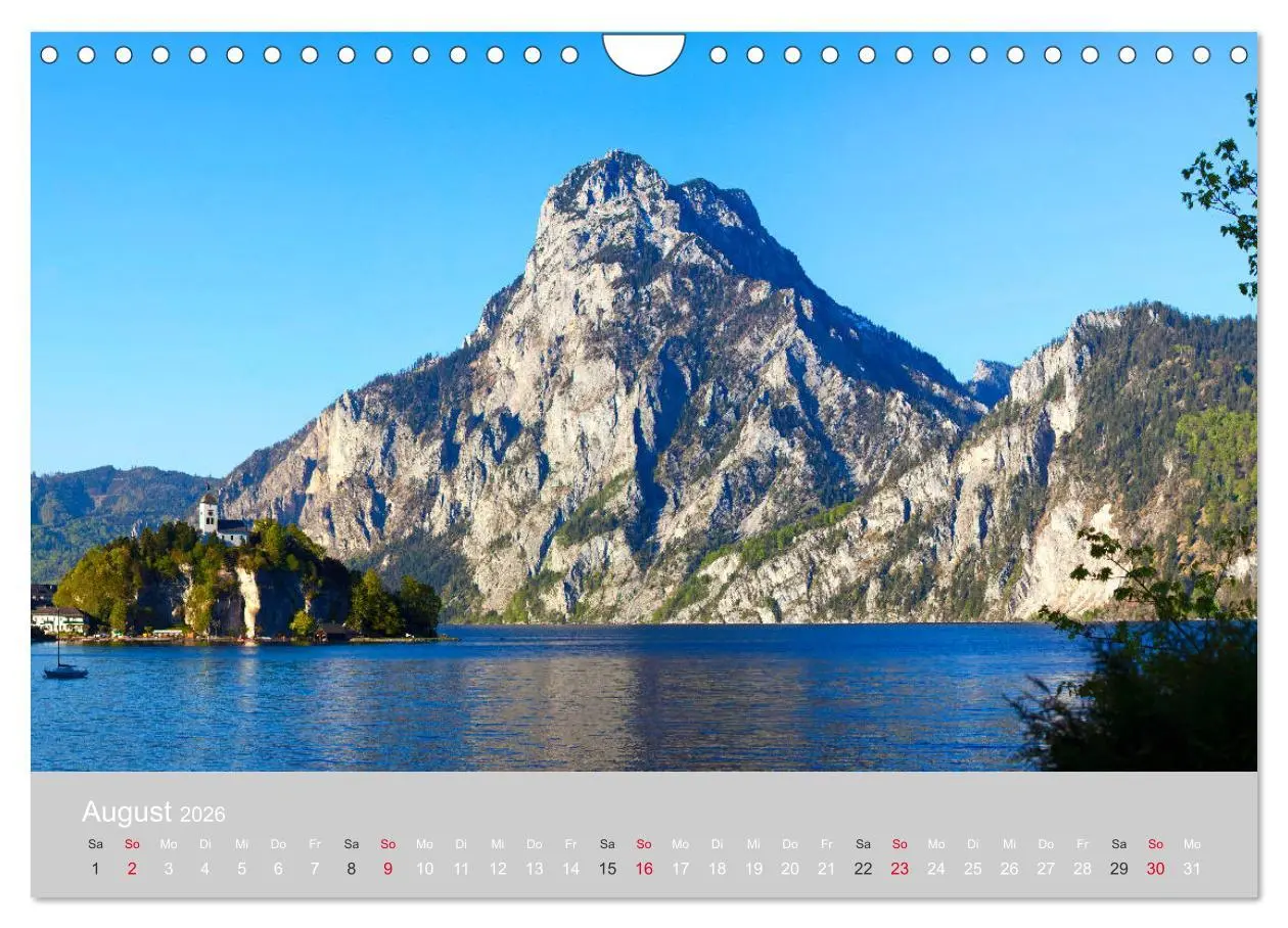 Bild: 9783457875636 | Am schönen Traunsee im Salzkammergut (Wandkalender 2026 DIN A4...
