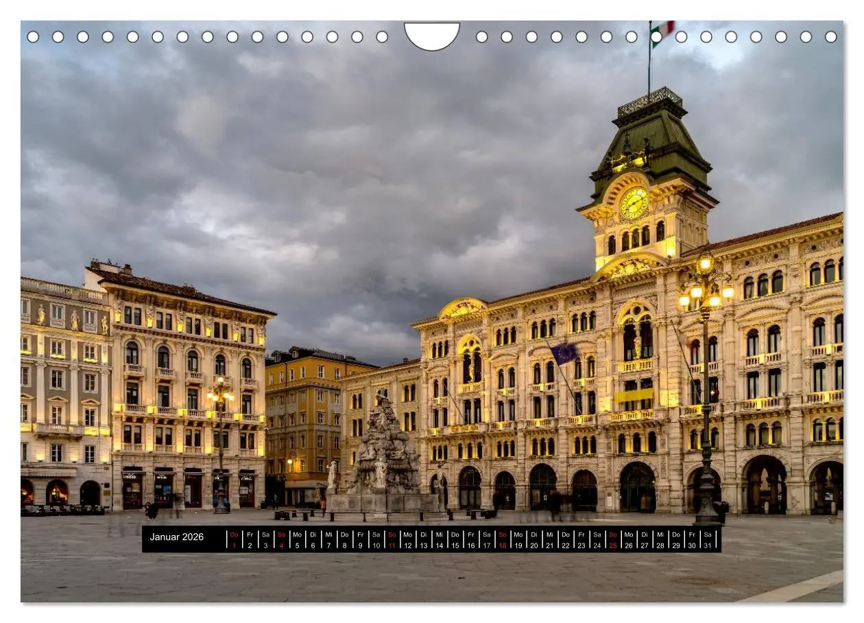Bild: 9783457945636 | Triest - Stimmungen und Ansichten (Wandkalender 2026 DIN A4 quer),...