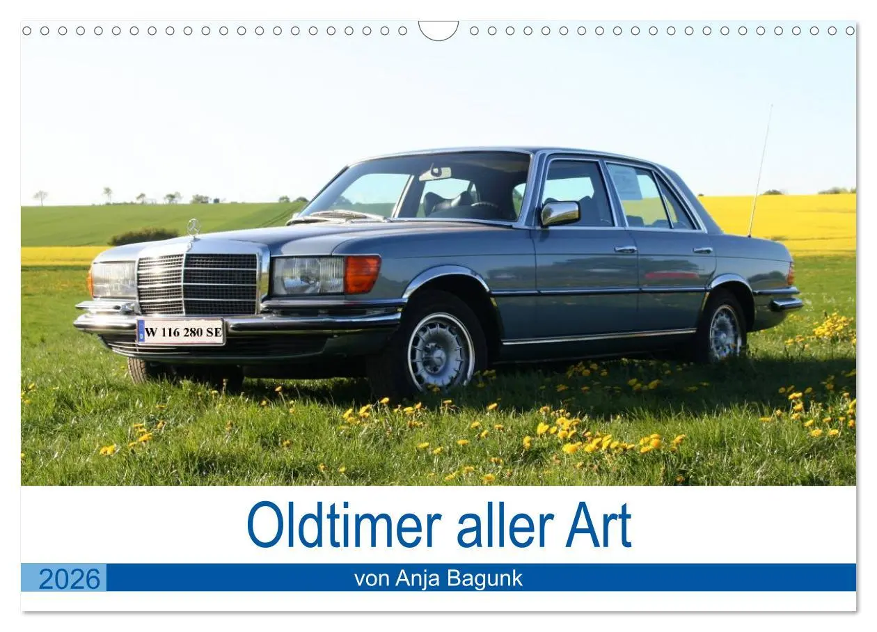 Cover: 9783516105636 | Oldtimer aller Art (Wandkalender 2026 DIN A3 quer), CALVENDO...