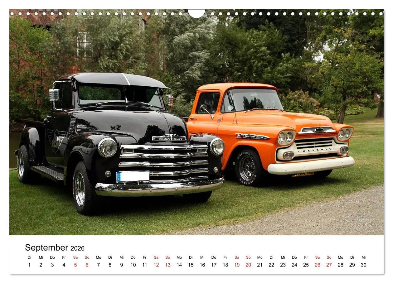 Bild: 9783516105636 | Oldtimer aller Art (Wandkalender 2026 DIN A3 quer), CALVENDO...