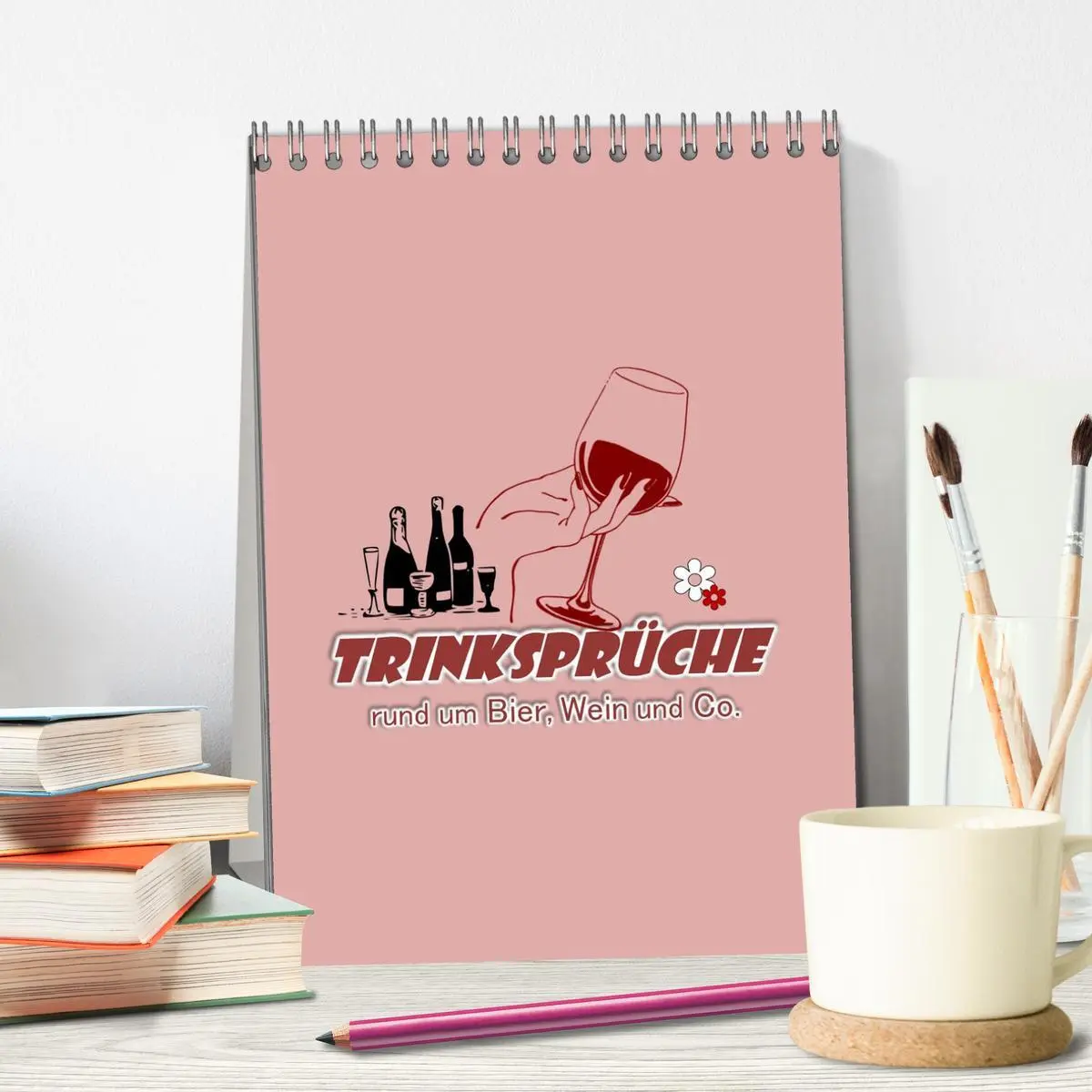 Bild: 9783516345636 | TRINKSPRÜCHE rund um Bier, Wein und Co. ... (Tischkalender 2026 DIN...