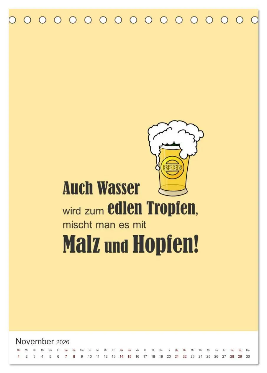 Bild: 9783516345636 | TRINKSPRÜCHE rund um Bier, Wein und Co. ... (Tischkalender 2026 DIN...