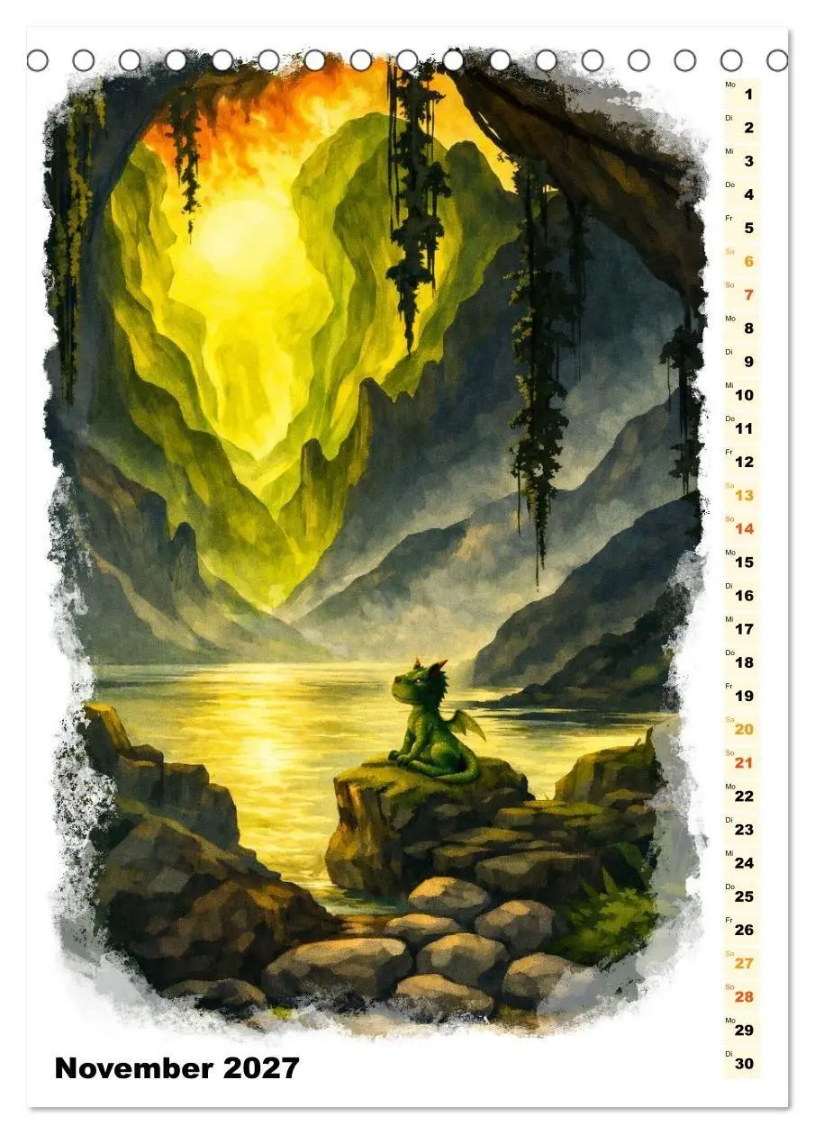 Bild: 9783569745636 | Magische Wesen im Fabelwald (Tischkalender 2027 DIN A5 hoch),...