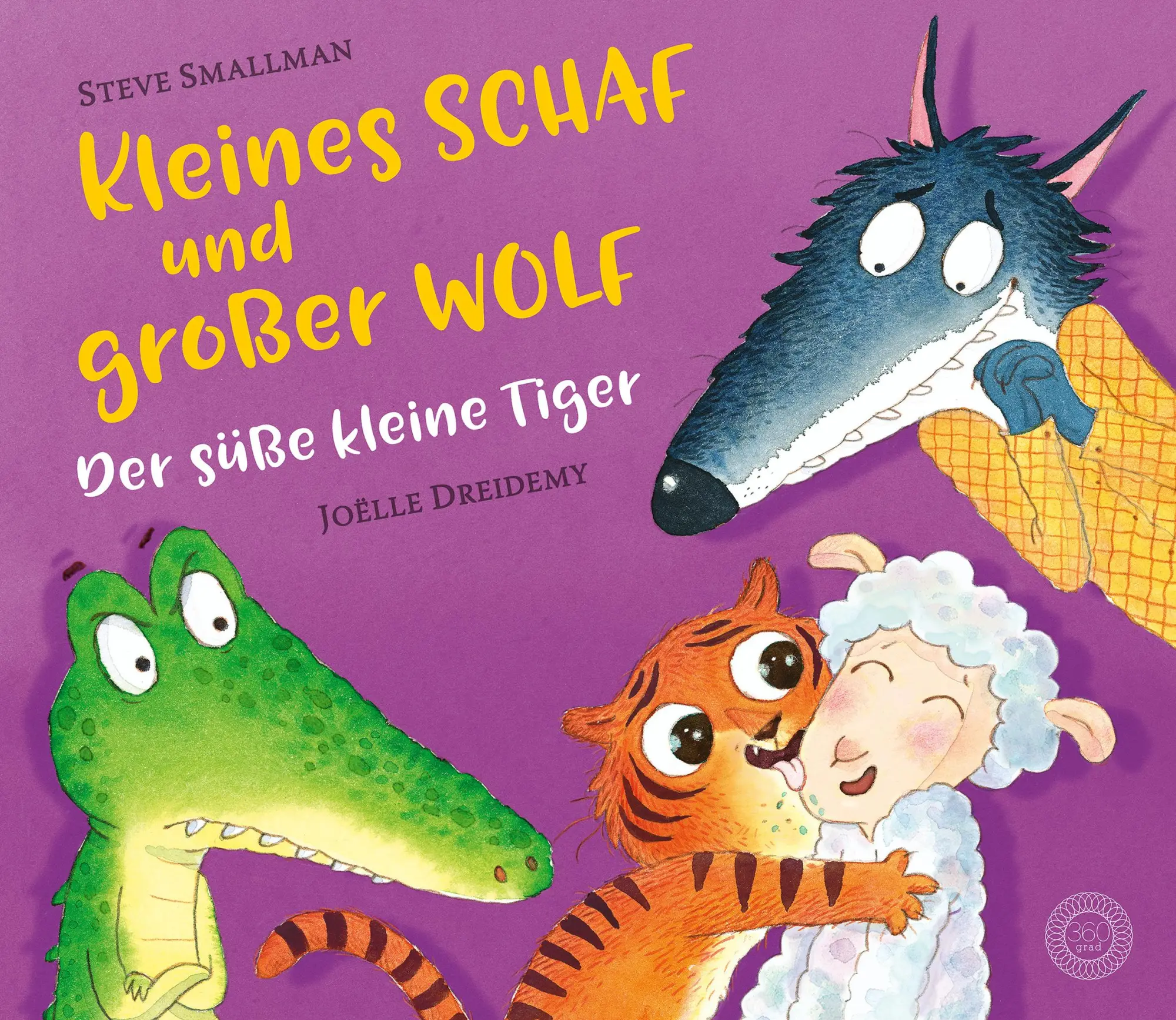 Cover: 9783961855636 | Kleines Schaf und großer Wolf - Der süße kleine Tiger | Steve Smallman