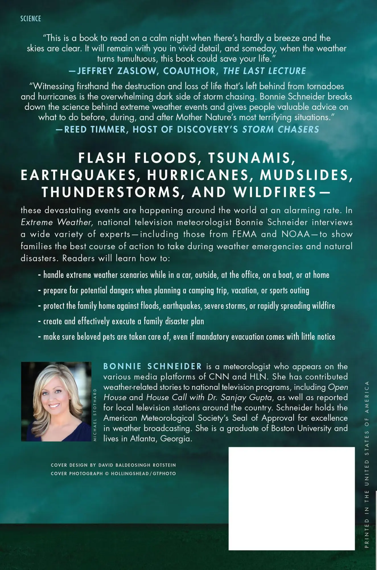 Rückseite: 9780230115736 | EXTREME WEATHER | Bonnie Schneider | Taschenbuch | Englisch | 2012