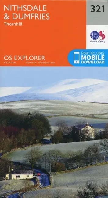 Cover: 9780319245736 | Nithsdale and Dumfries | Ordnance Survey | (Land-)Karte | Englisch