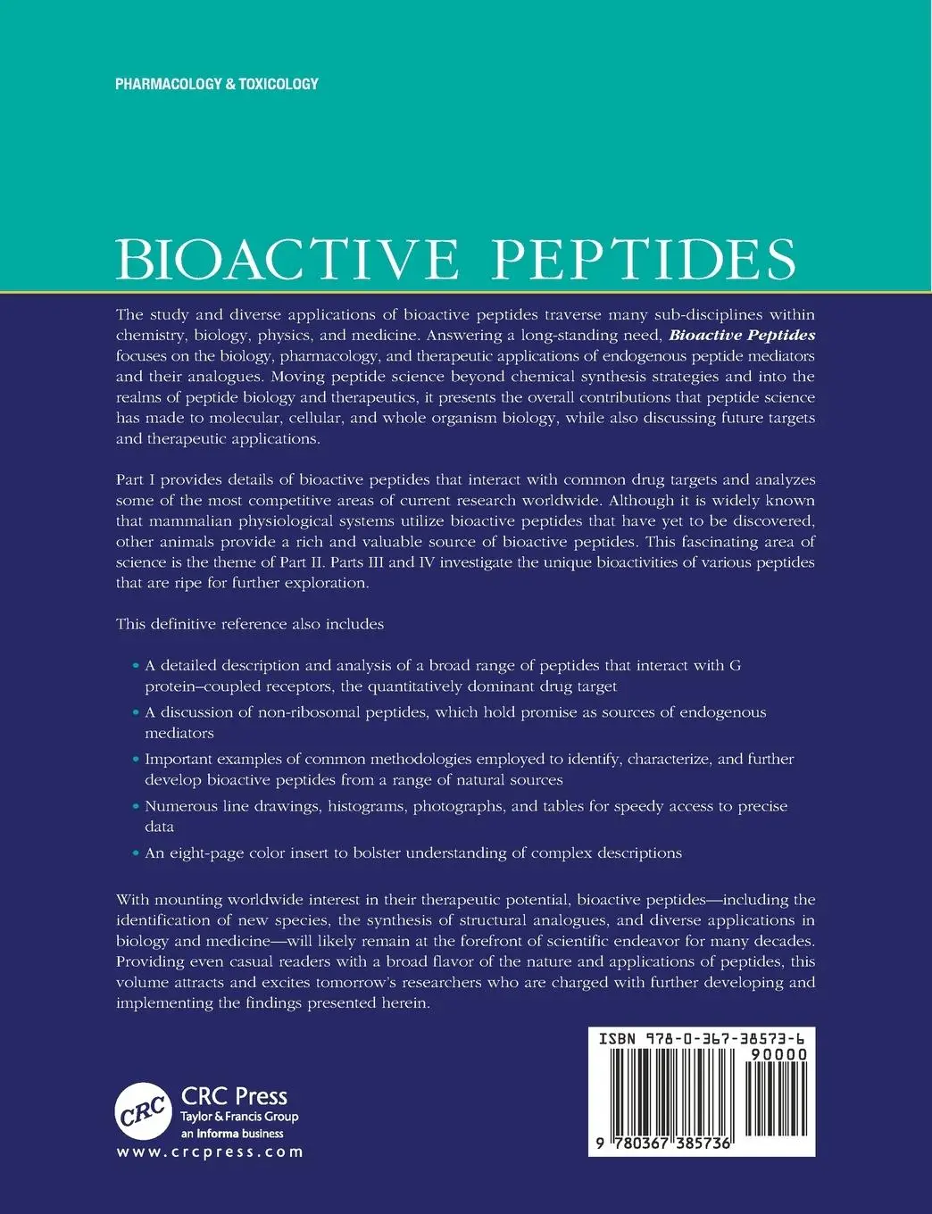 Rückseite: 9780367385736 | Bioactive Peptides | John Howl (u. a.) | Taschenbuch | Englisch | 2019