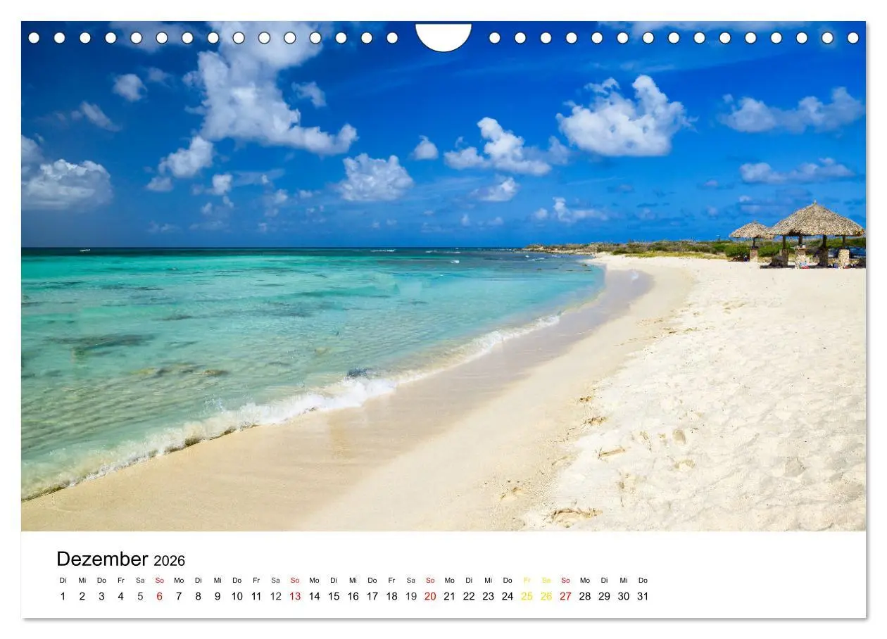 Bild: 9783457315736 | Traumziele Karibik (Wandkalender 2026 DIN A4 quer), CALVENDO...