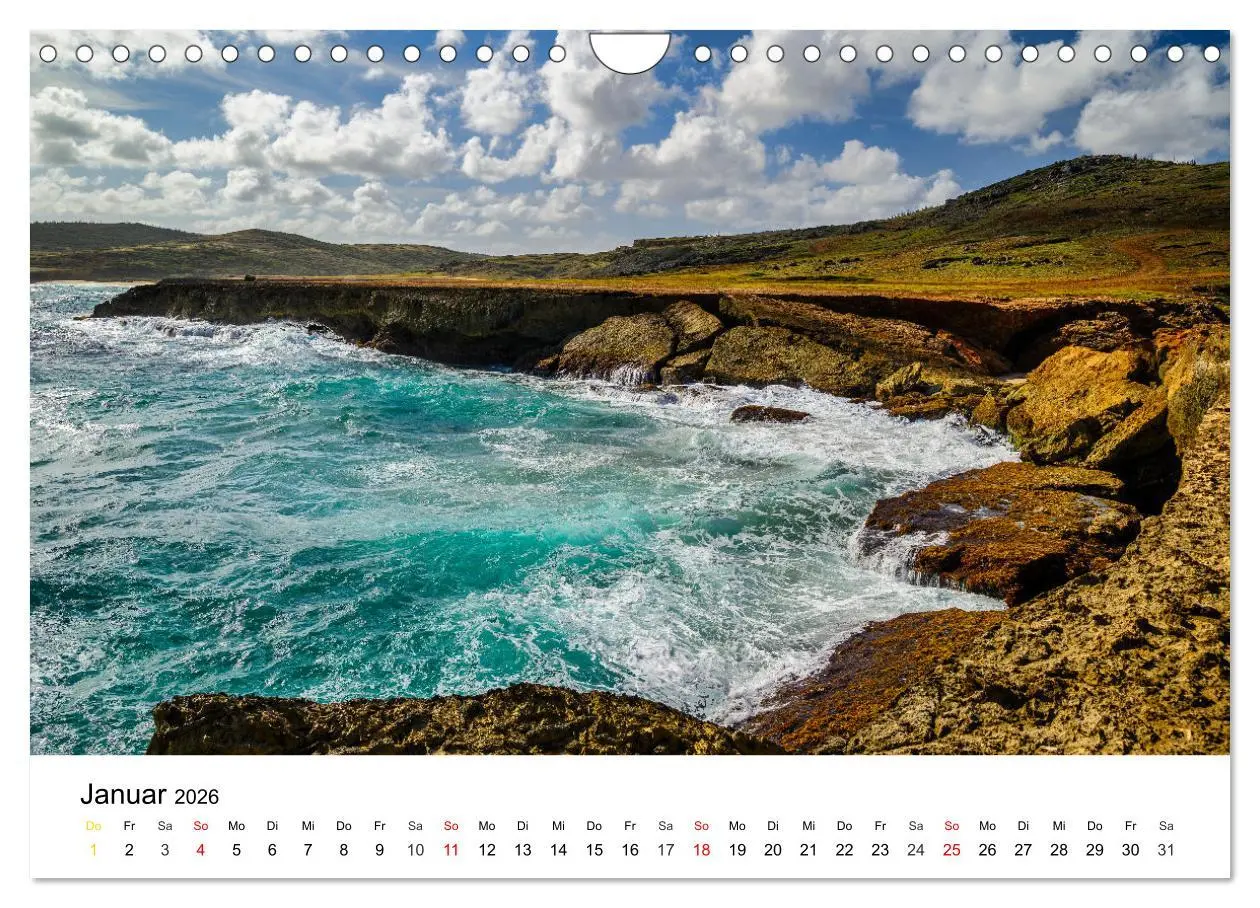 Bild: 9783457315736 | Traumziele Karibik (Wandkalender 2026 DIN A4 quer), CALVENDO...