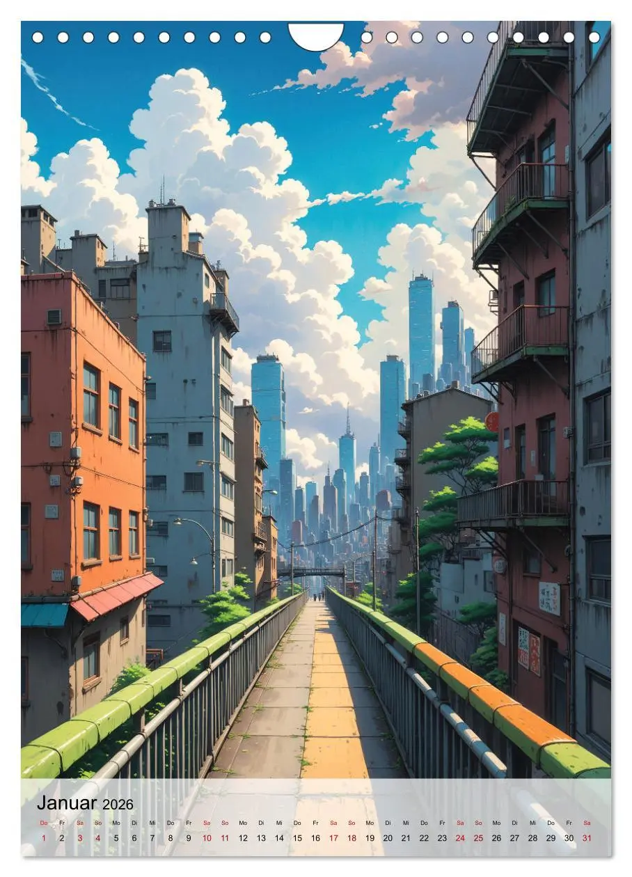 Bild: 9783516265736 | Fantastische Anime Welten (Wandkalender 2026 DIN A4 hoch), CALVENDO...