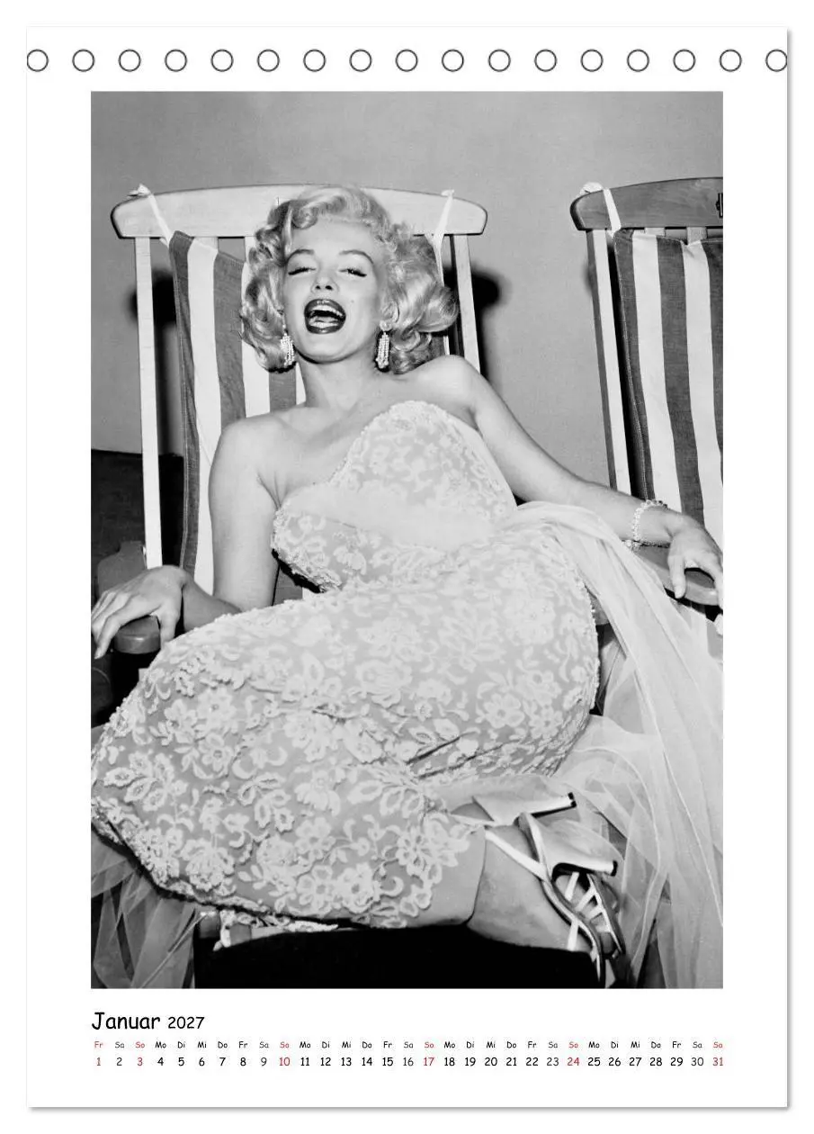 Bild: 9783594005736 | Marilyn Monroe. Weltstar und Sexsymbol (Tischkalender 2027 DIN A5...