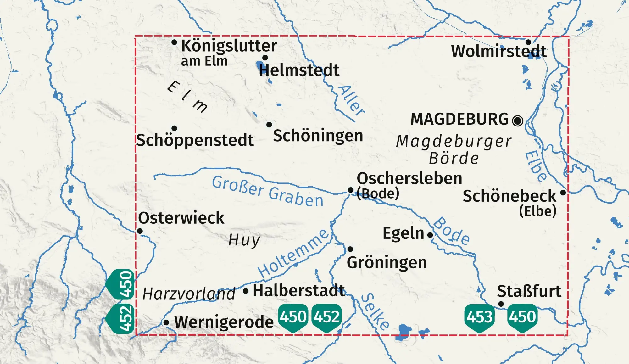 Bild: 9783991545736 | KOMPASS Wanderkarte 465 Magdeburg, Halberstadt, Mittel-Elbe &amp;...