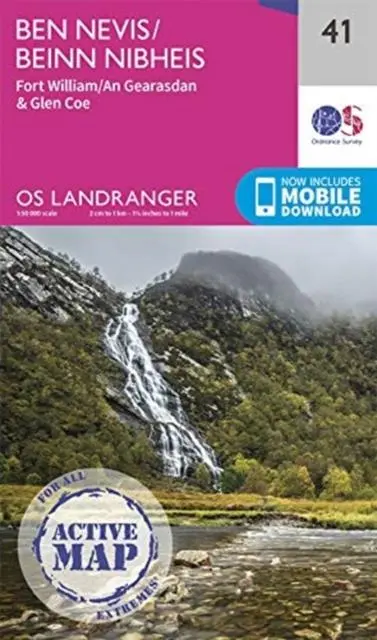 Cover: 9780319475836 | Ben Nevis | Fort William &amp; Glen Coe | (Land-)Karte | Karte/Landkarte