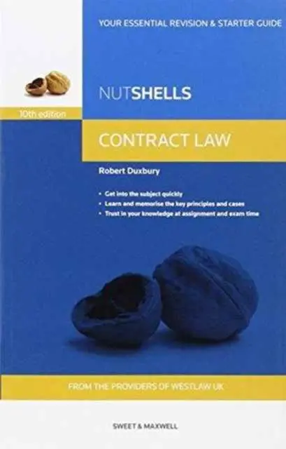 Cover: 9780414035836 | Nutshells Contract Law | Robert Duxbury | Taschenbuch | Englisch
