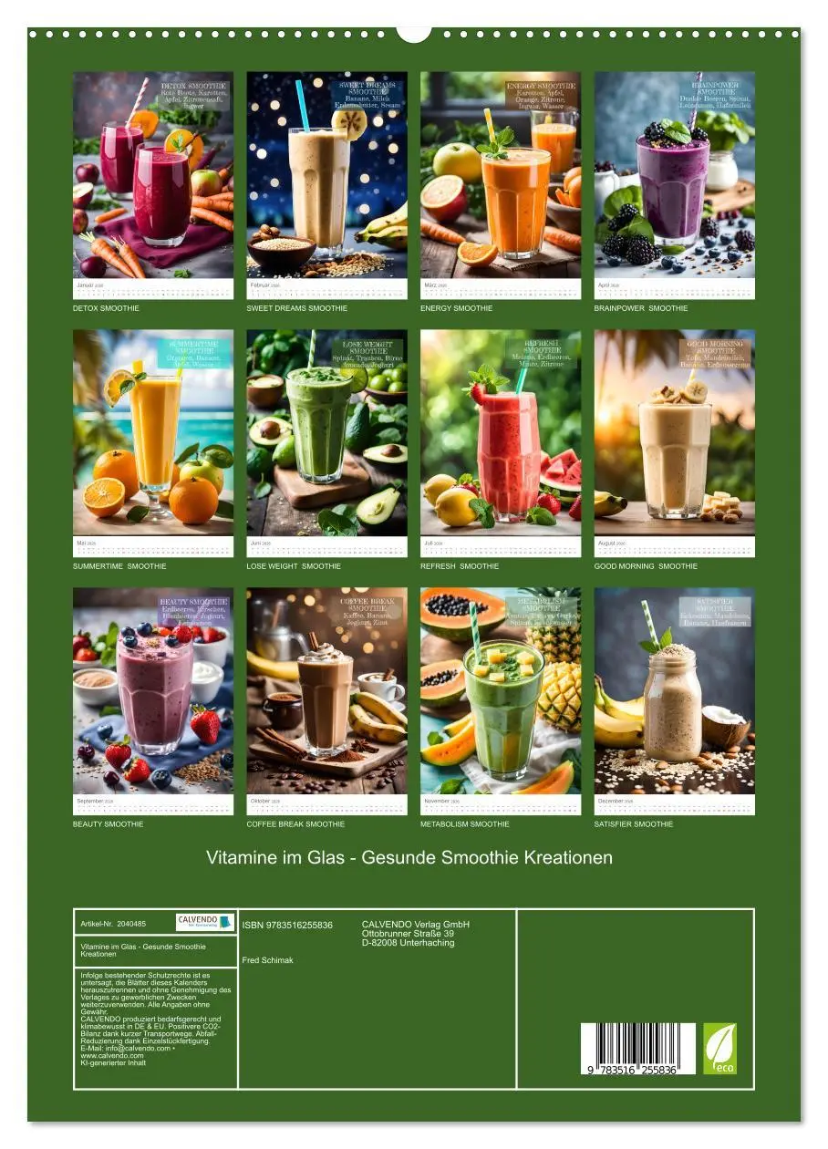 Bild: 9783516255836 | Vitamine im Glas - Gesunde Smoothie Kreationen (hochwertiger...