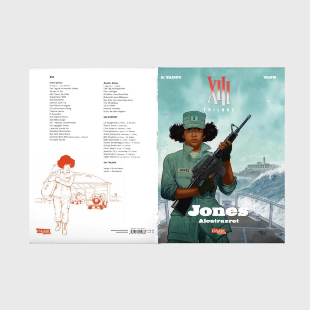 Bild: 9783551805836 | XIII Trilogy 2: Jones: Alcatrazrot | Yann | Taschenbuch | XIII Trilogy